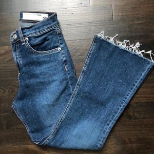 Rag & Bone Cropped Flare Jeans